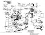Bosch 0 600 285 001  Belt Sander 110 V / Eu Spare Parts